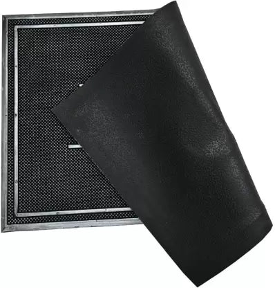 OMEGA DOORMAT; Microfiber Striped Anti Skid Bathmats (Rubber, 45x75 Cm), Large Rectangle
