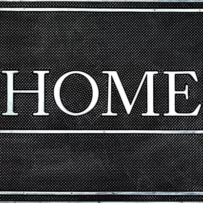 OMEGA DOORMAT; Microfiber Striped Anti Skid Bathmats (Rubber, 45x75 Cm), Large Rectangle