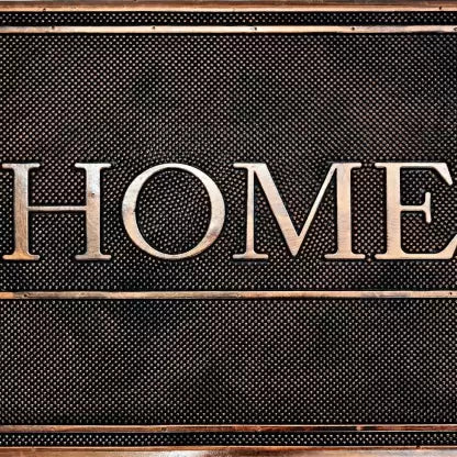 OMEGA DOORMAT; Microfiber Striped Anti Skid Bathmats (Rubber, 45x75 Cm), Large Rectangle