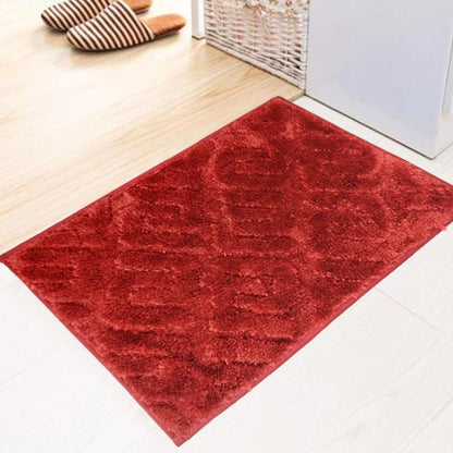 Elevate Entryways: High-Low Design Doormat Set (2 Pack), 40cm x 60cm, TRP Backing, Ideal for Kitchen, Living Room, and Dining Room
